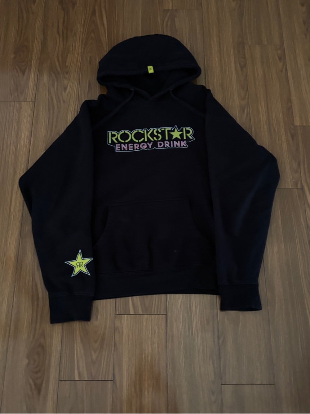 rockstar energy hoodie, sz m (tagged xl)